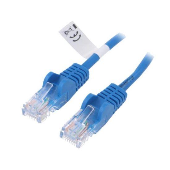 Ethernet cable CAT5e, blue 10 m
